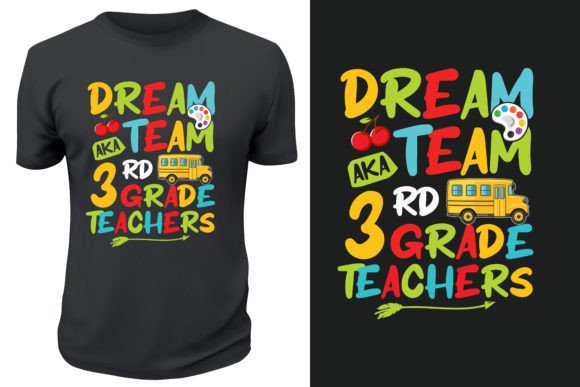 Back to School 3rd Grade Teacher T-shirt