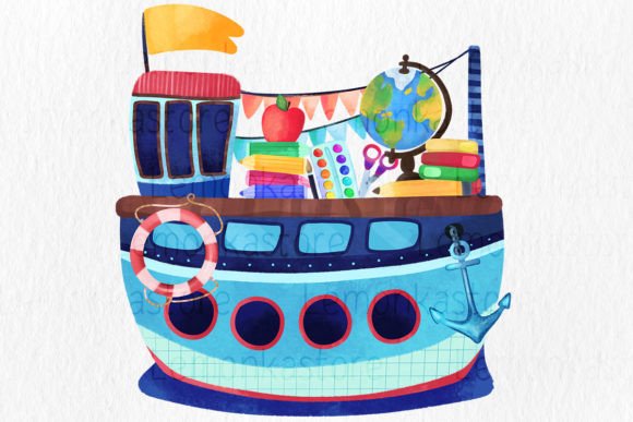 Back to School Boat Png Sublimation: A Creative and Practical Design Solution