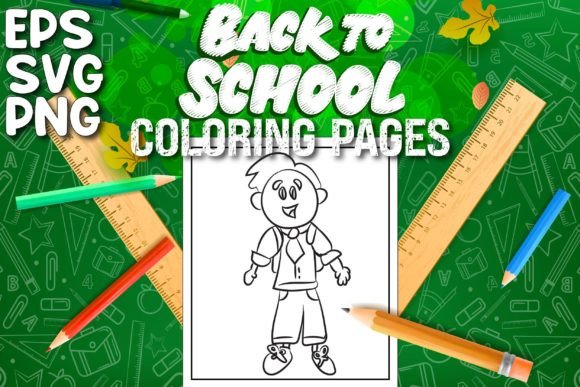 Back to School Coloring Pages Vol-25: A Creative and Thoughtful Gift for Kids