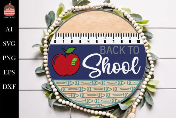Back to School Round Sign SVG: A Versatile Digital Resource for Educators and Parents