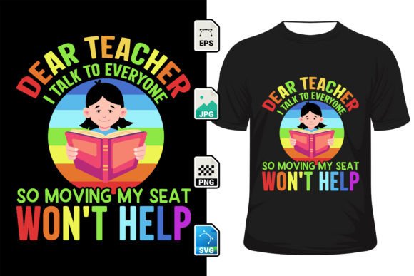Dear Teacher Back to School T-Shirt: A Practical Design for Print on Demand Success