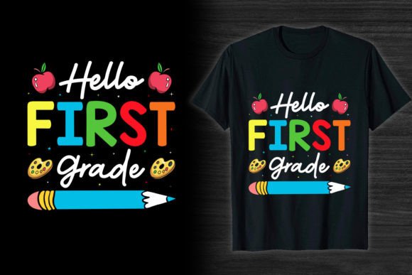 First Grade Back to School T Shirt: A Practical and Versatile Design for Educators and Entrepreneurs