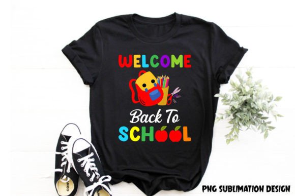 Welcome Back to School T-shirt PNG: A Creative and Practical Choice